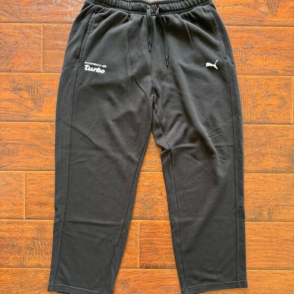 Puma x Porsche Turbo Fleece Pant - Black - Size L - Picture 1 of 4